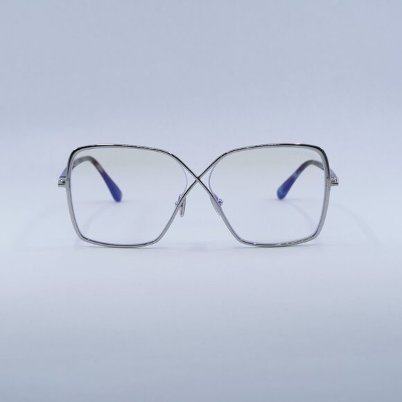 🕶️ New Tom Ford FT5841-B 016  Eyeglasses - Palladium Frame 59mm - Picture 3 of 10